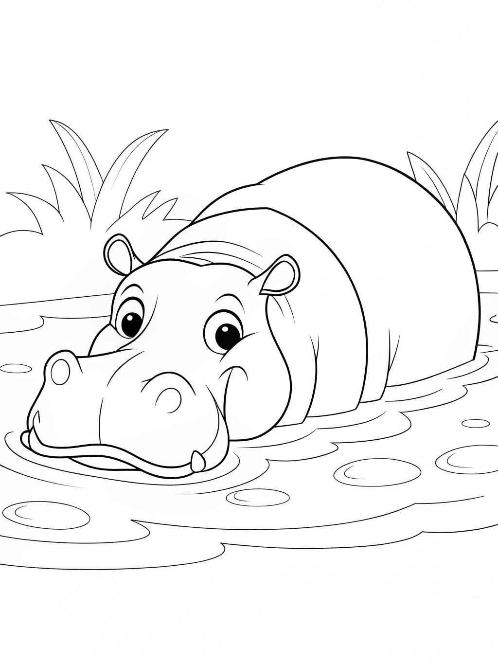 Nilpferd Ausmalbilder 903