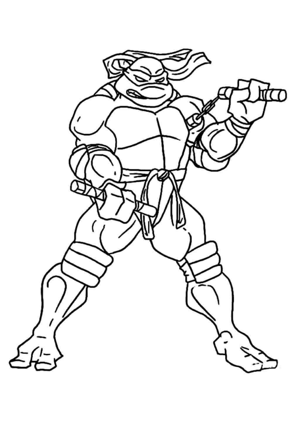 Ninja Turtles Ausmalbilder 291