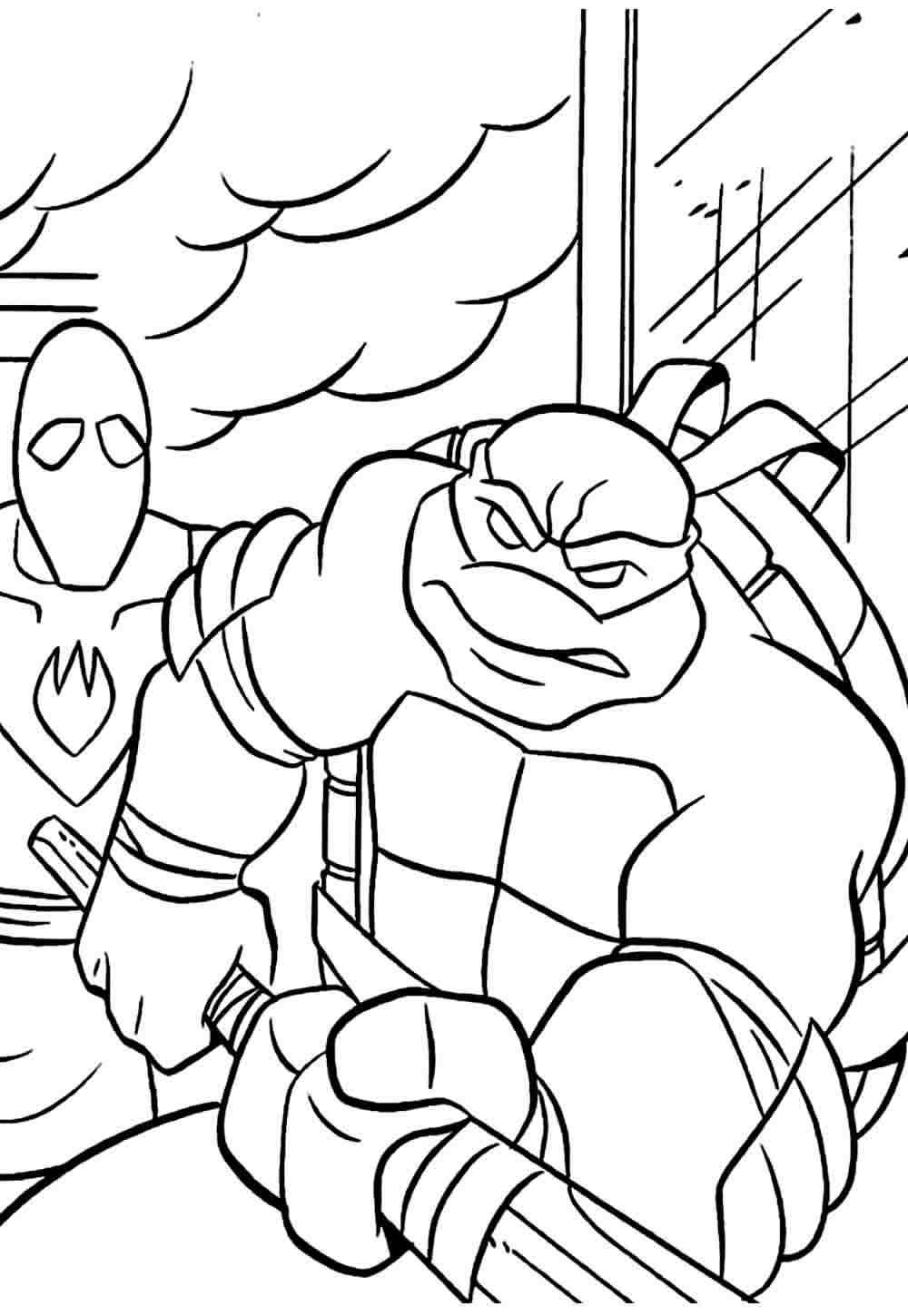 Ninja Turtles Ausmalbilder 424