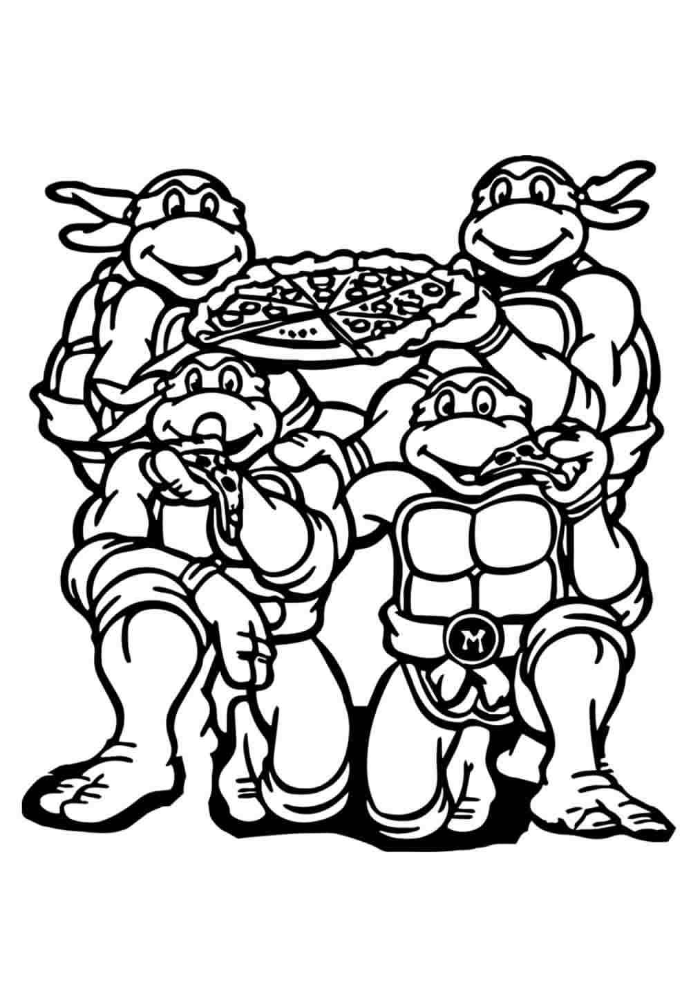 Ninja Turtles Ausmalbilder 439