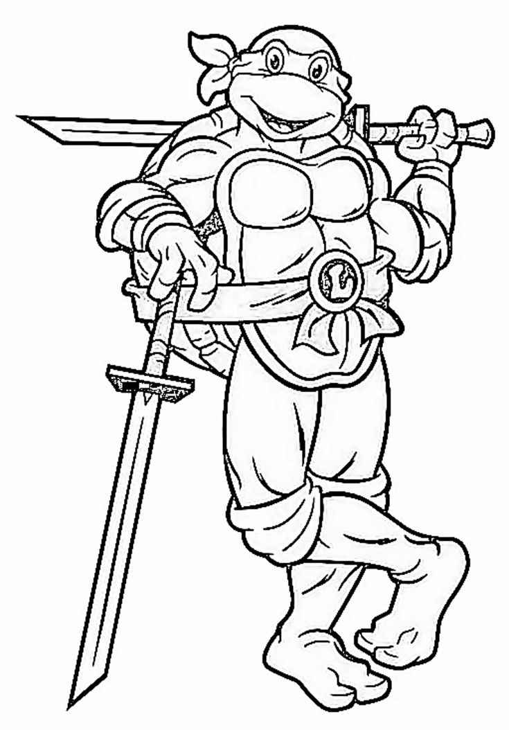 Ninja Turtles Ausmalbilder 452