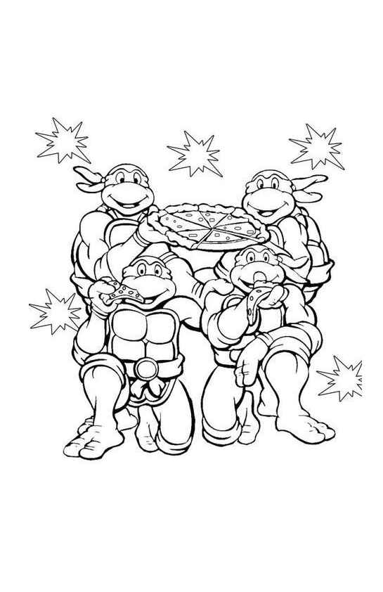 Ninja Turtles Ausmalbilder 488