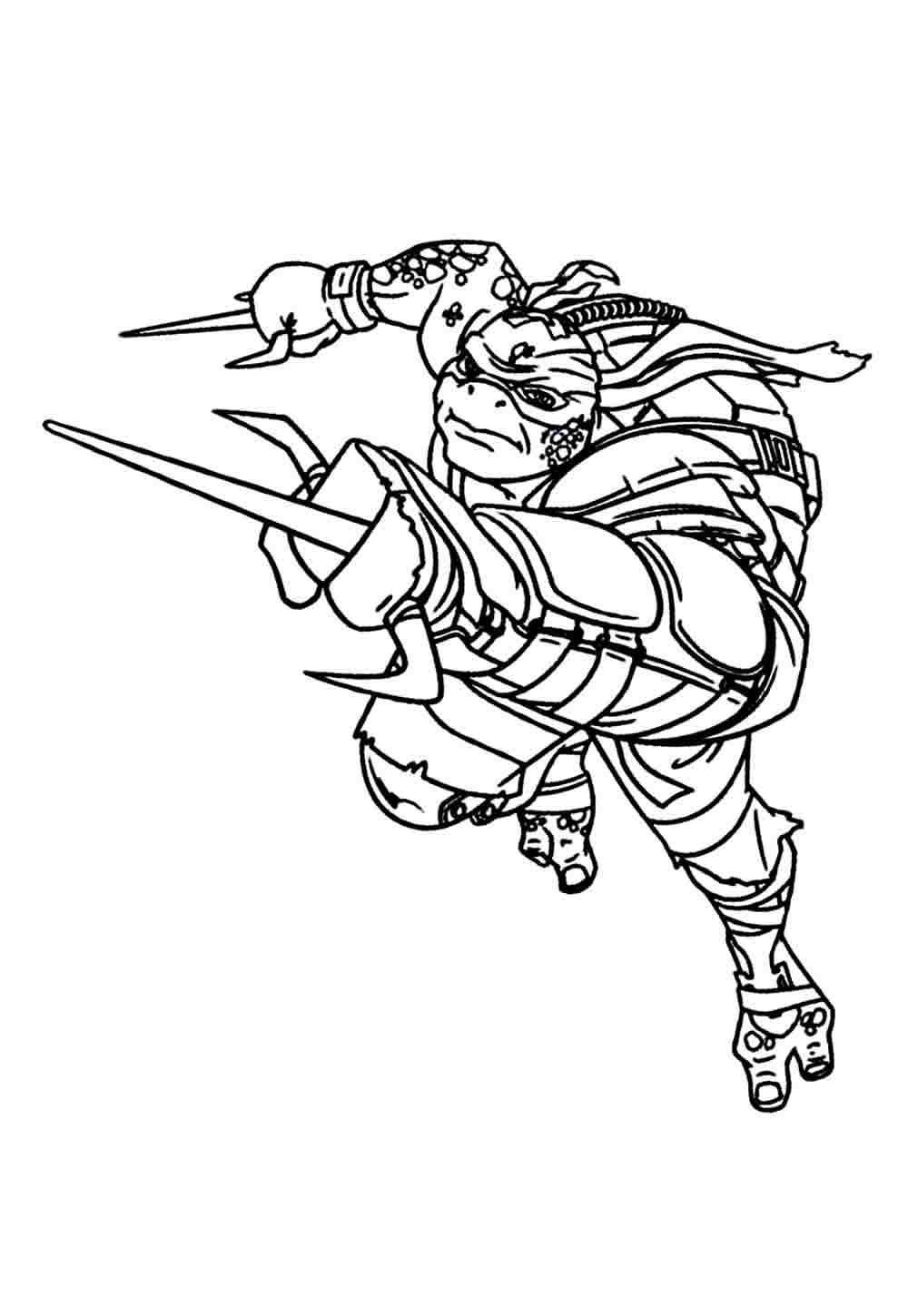 Ninja Turtles Ausmalbilder 679