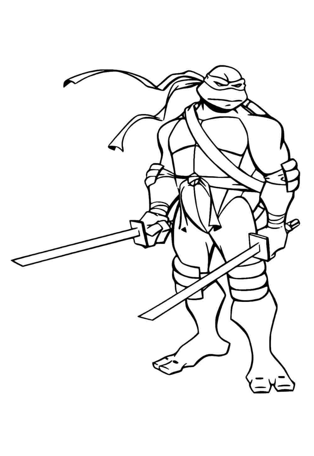 Ninja Turtles Ausmalbilder 919