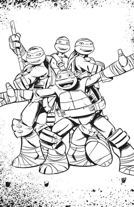 Ninja Turtles Ausmalbilder 986