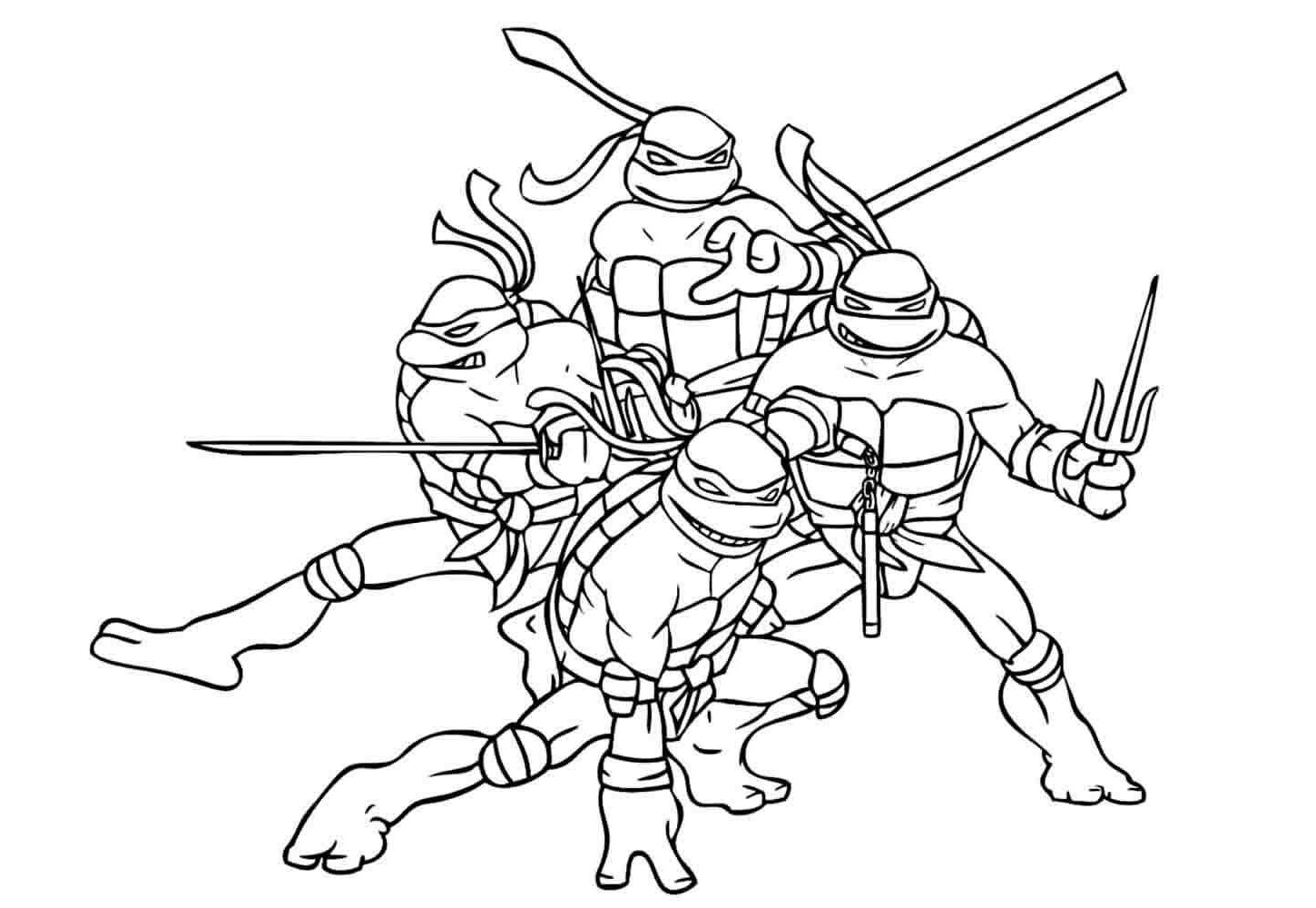 Ninja Turtles Ausmalbilder 990