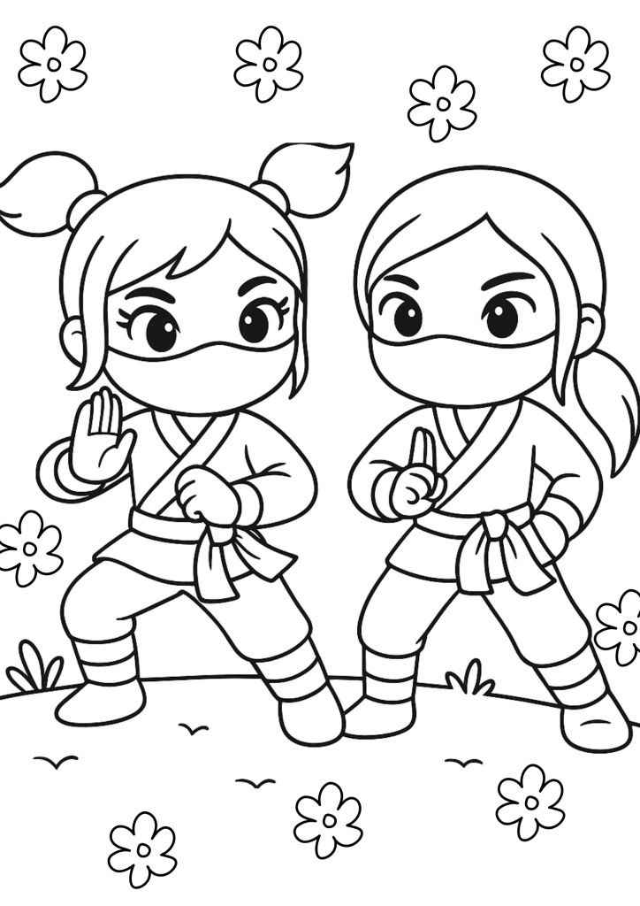 Ninja Ausmalbilder 378