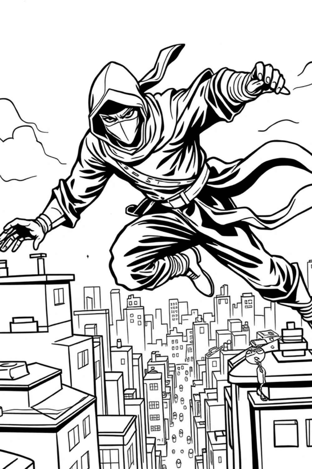 Ninja Ausmalbilder 546