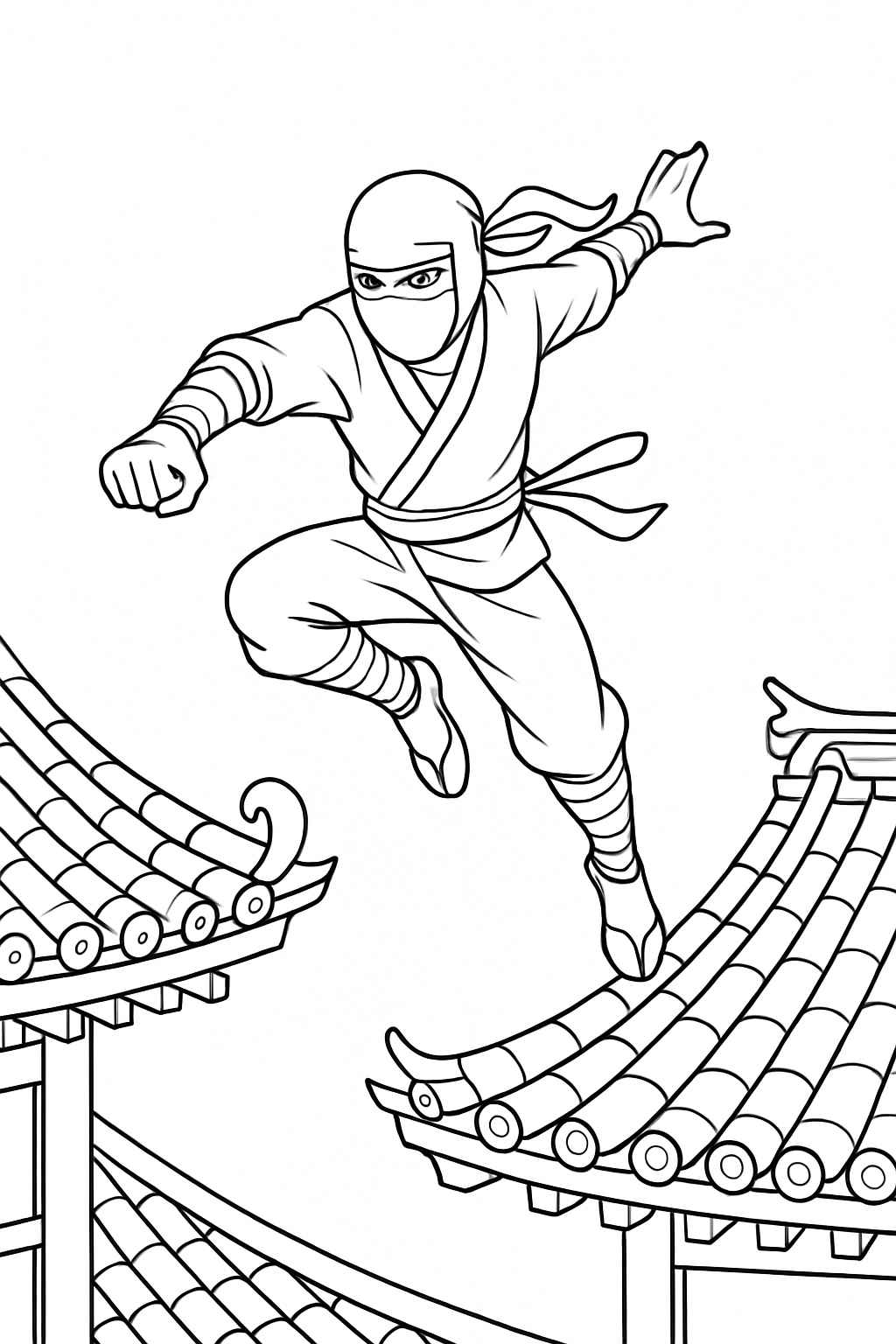 Ninja Ausmalbilder 765