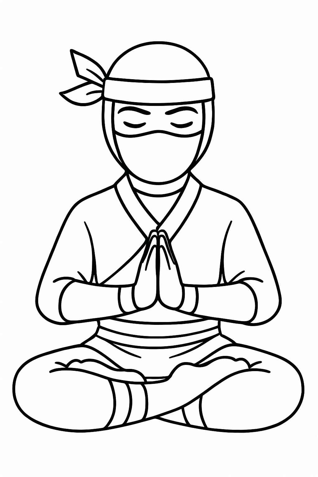 Ninja Ausmalbilder 848