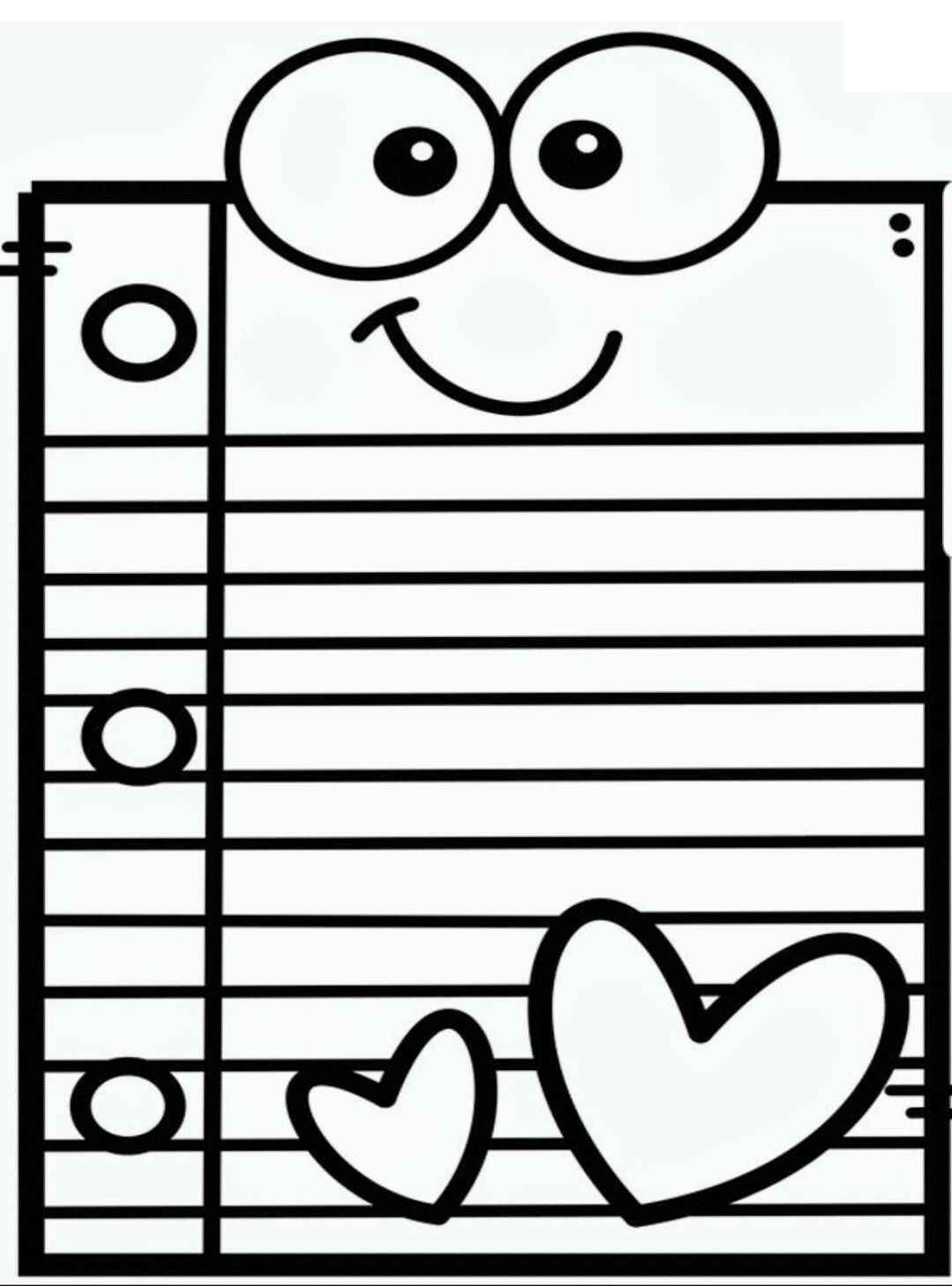 Notizbuch Ausmalbilder 270