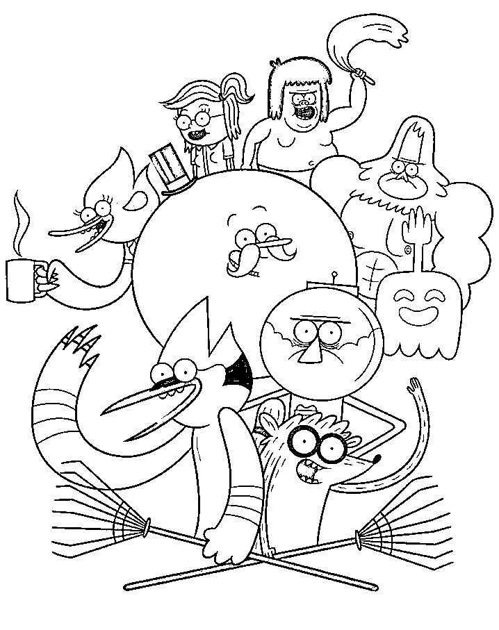 Nur eine Show Ausmalbilder 076