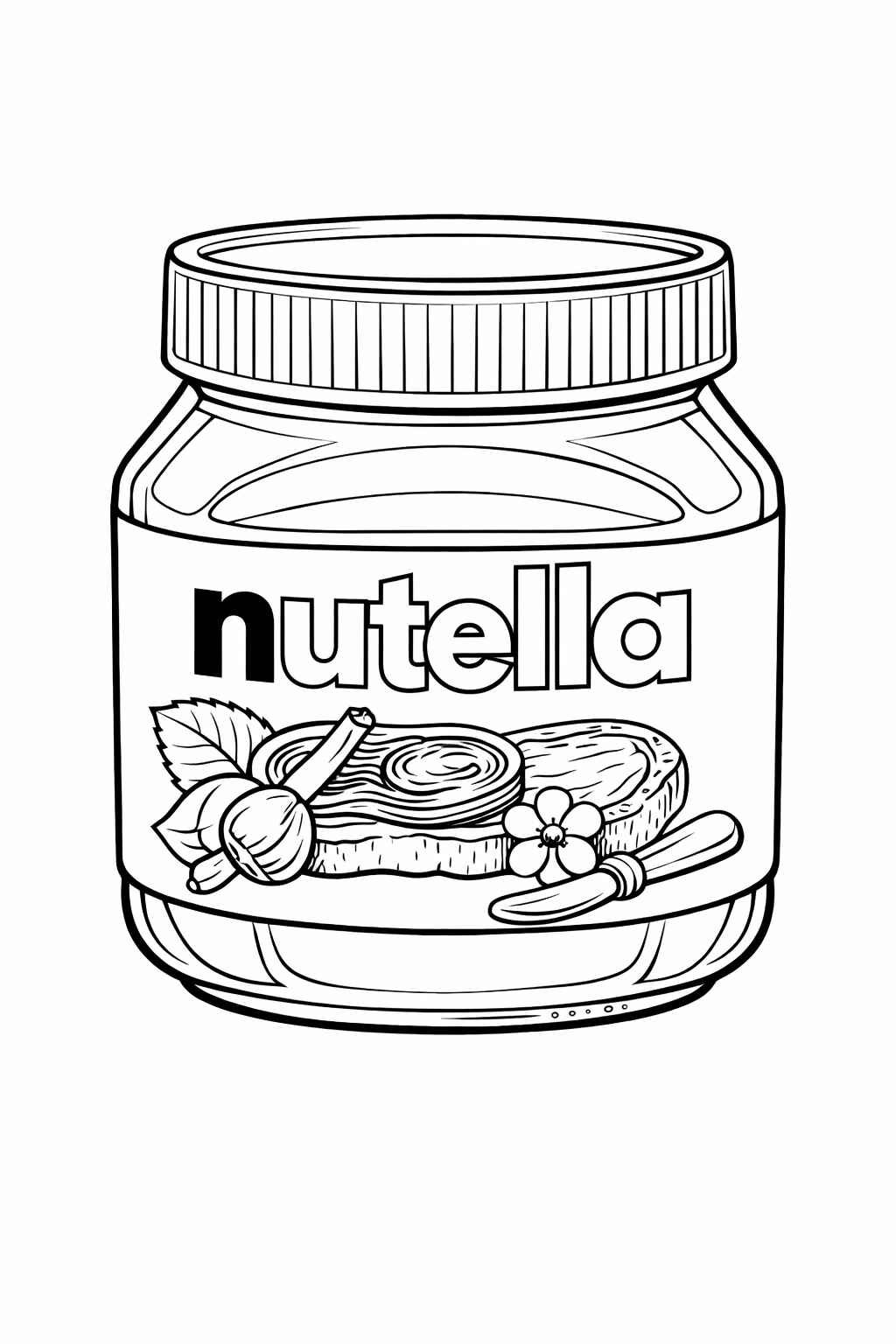 Nutella Ausmalbilder 087