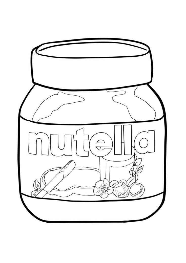 Nutella Ausmalbilder 152