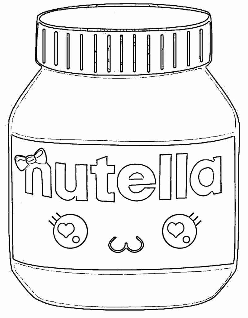 Nutella Ausmalbilder 778