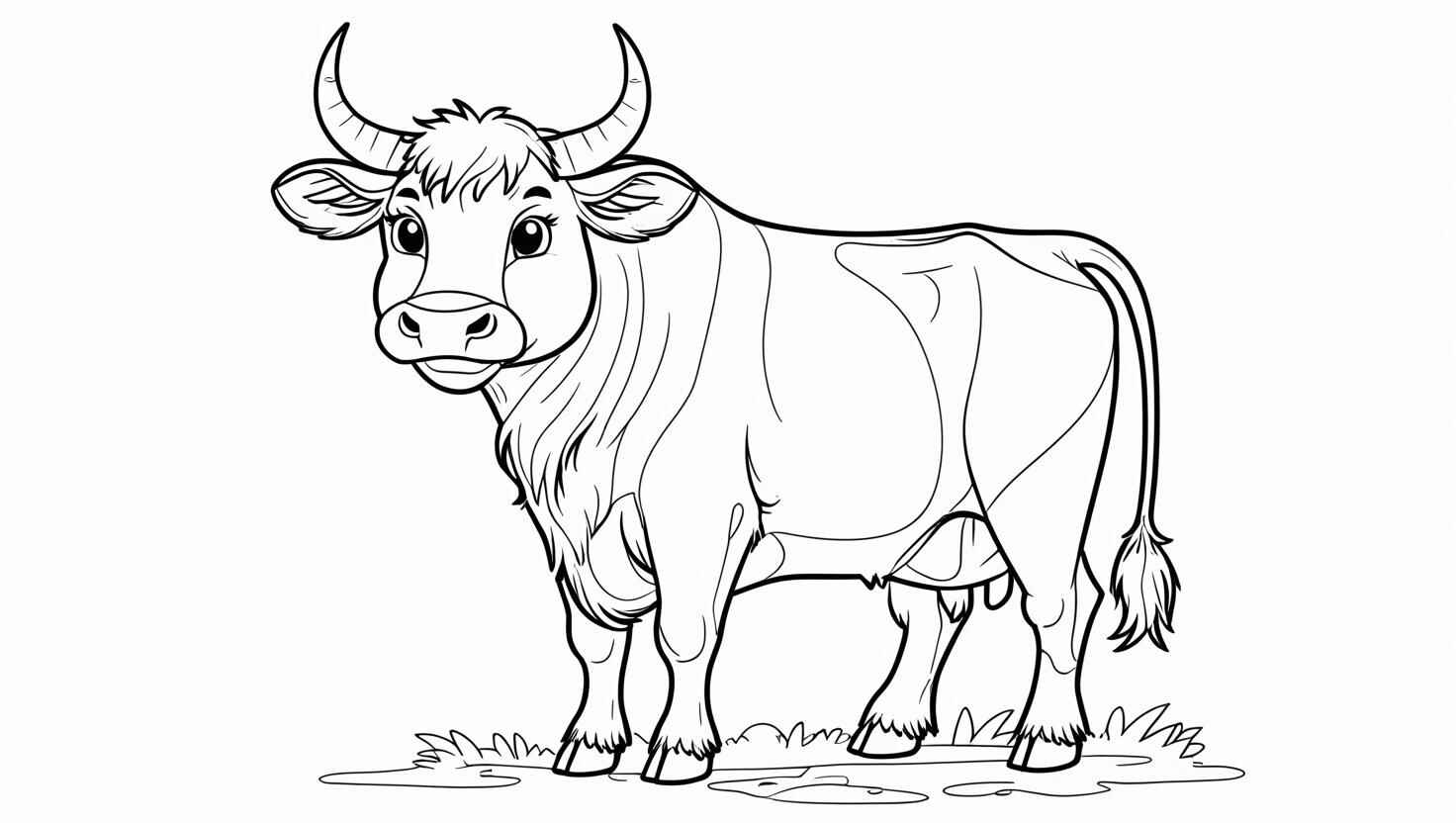 Ochse Ausmalbilder 687