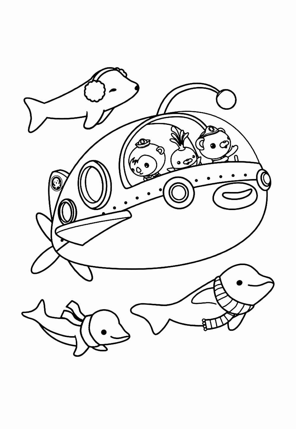 Octonauts Ausmalbilder 295