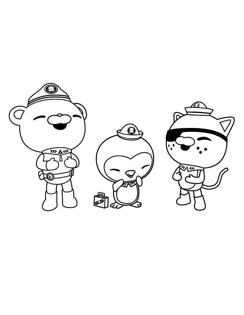 Octonauts Ausmalbilder 382