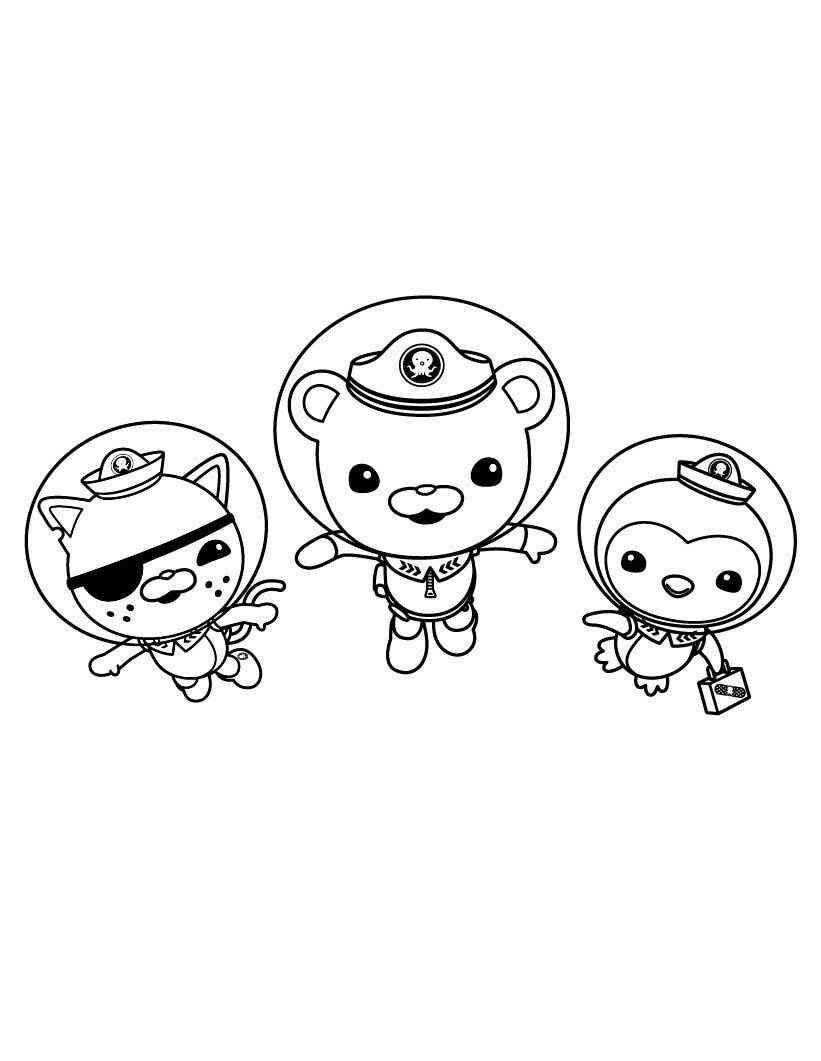 Octonauts Ausmalbilder 681