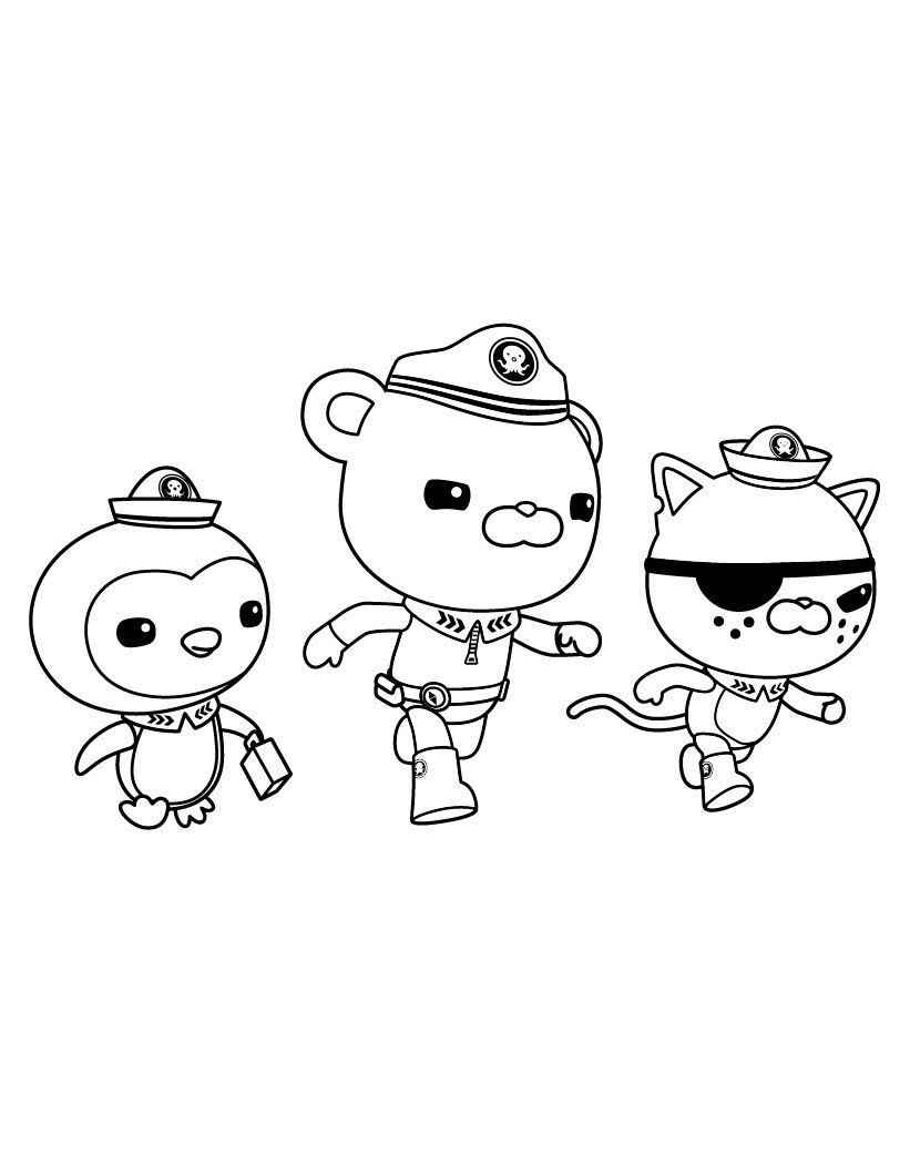 Octonauts Ausmalbilder 723