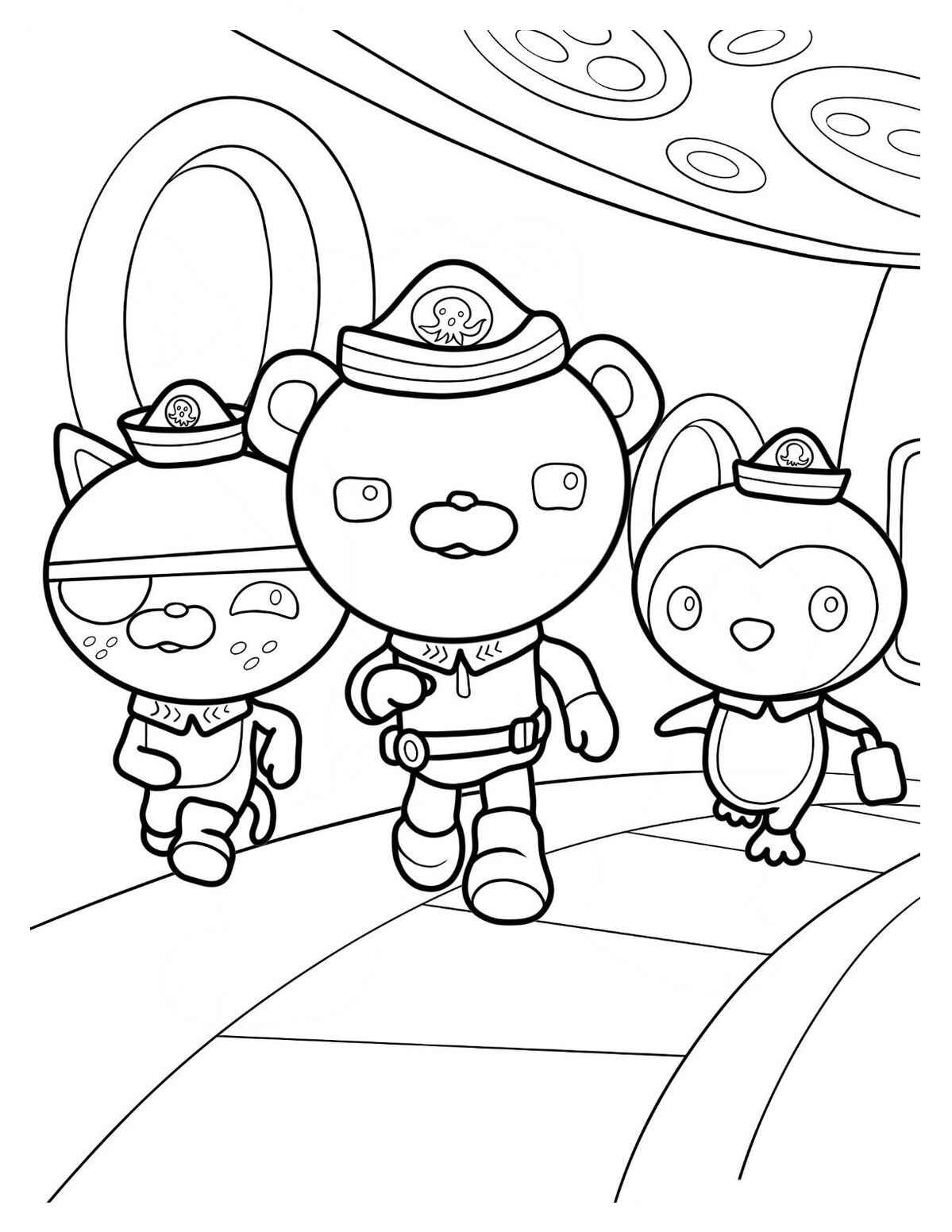 Octonauts Ausmalbilder 768