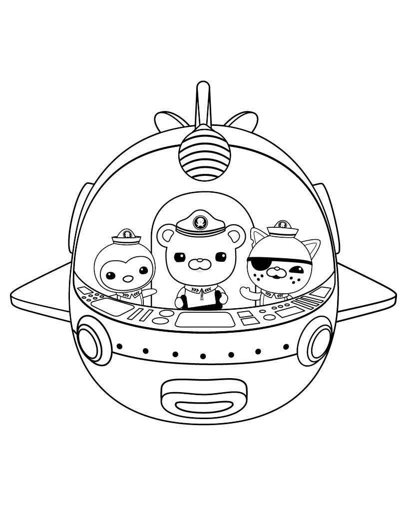 Octonauts Ausmalbilder 910
