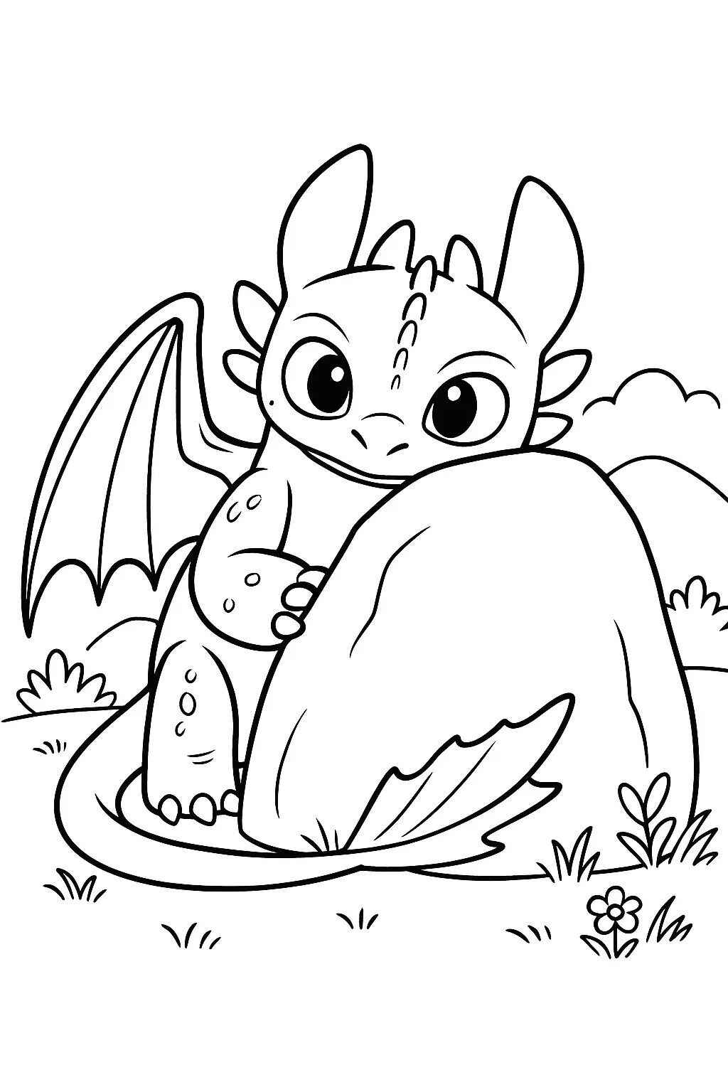 Ohnezahn Ausmalbilder 113