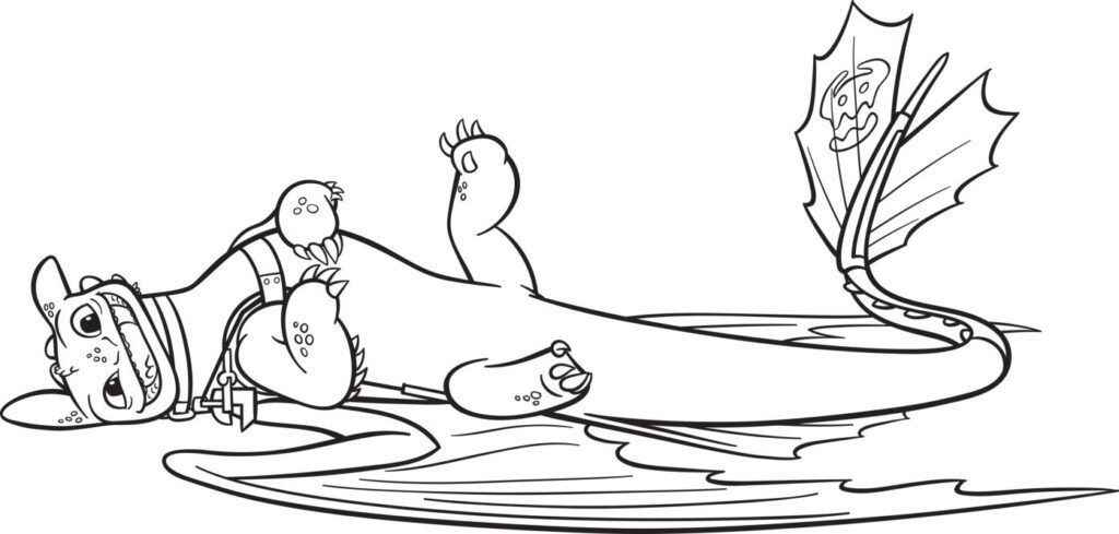 Ohnezahn Ausmalbilder 701