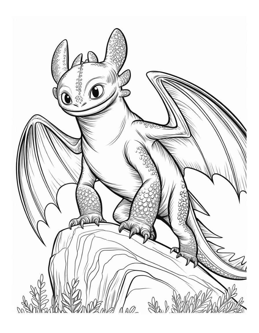 Ohnezahn Ausmalbilder 816