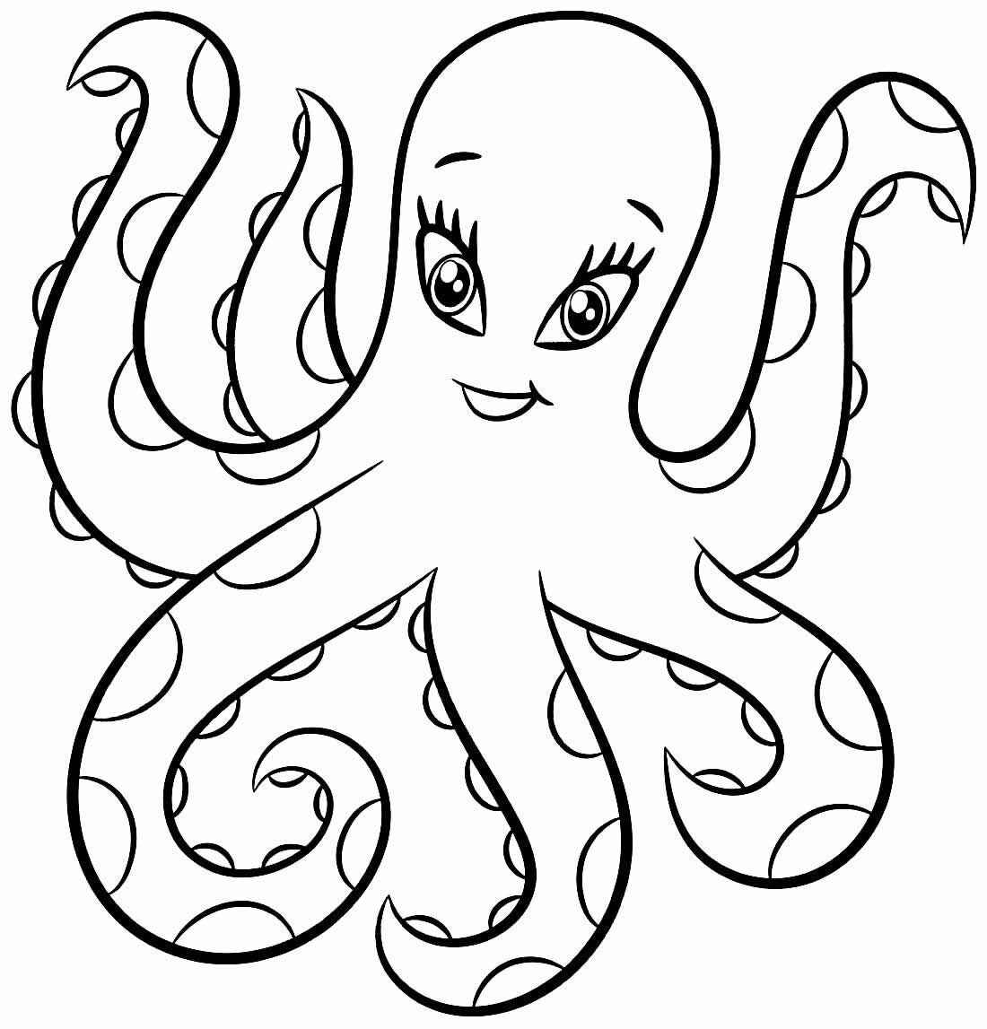 Oktopus Ausmalbilder 146