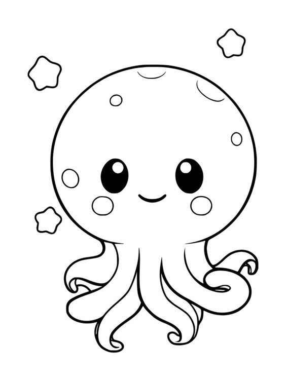 Oktopus Ausmalbilder 388