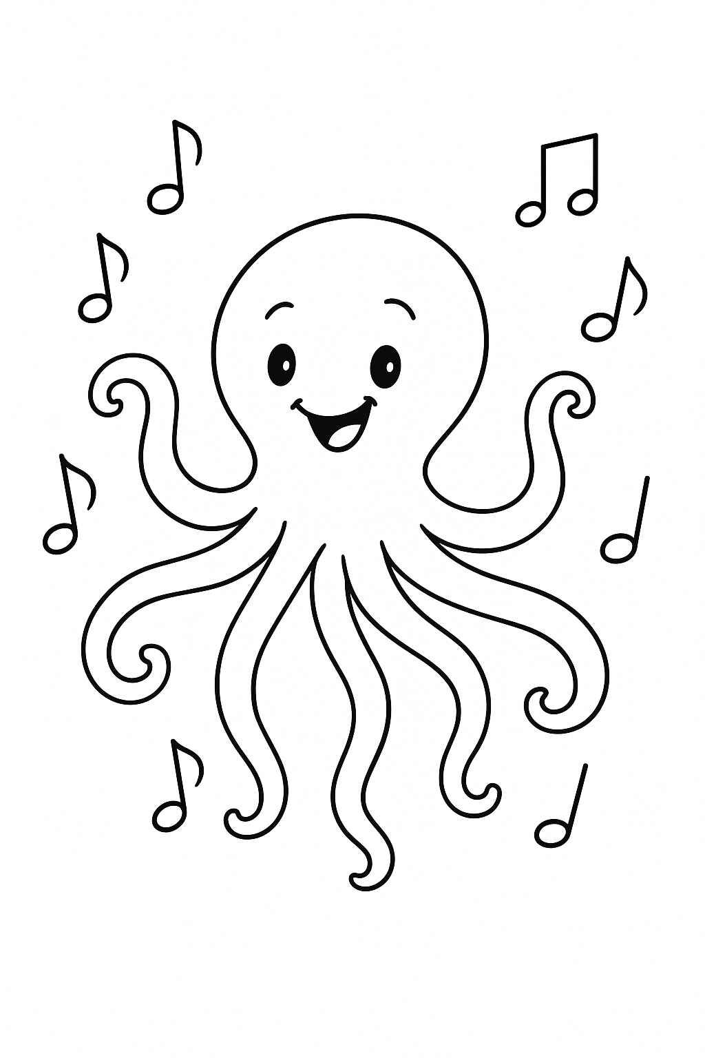 Oktopus Ausmalbilder 878