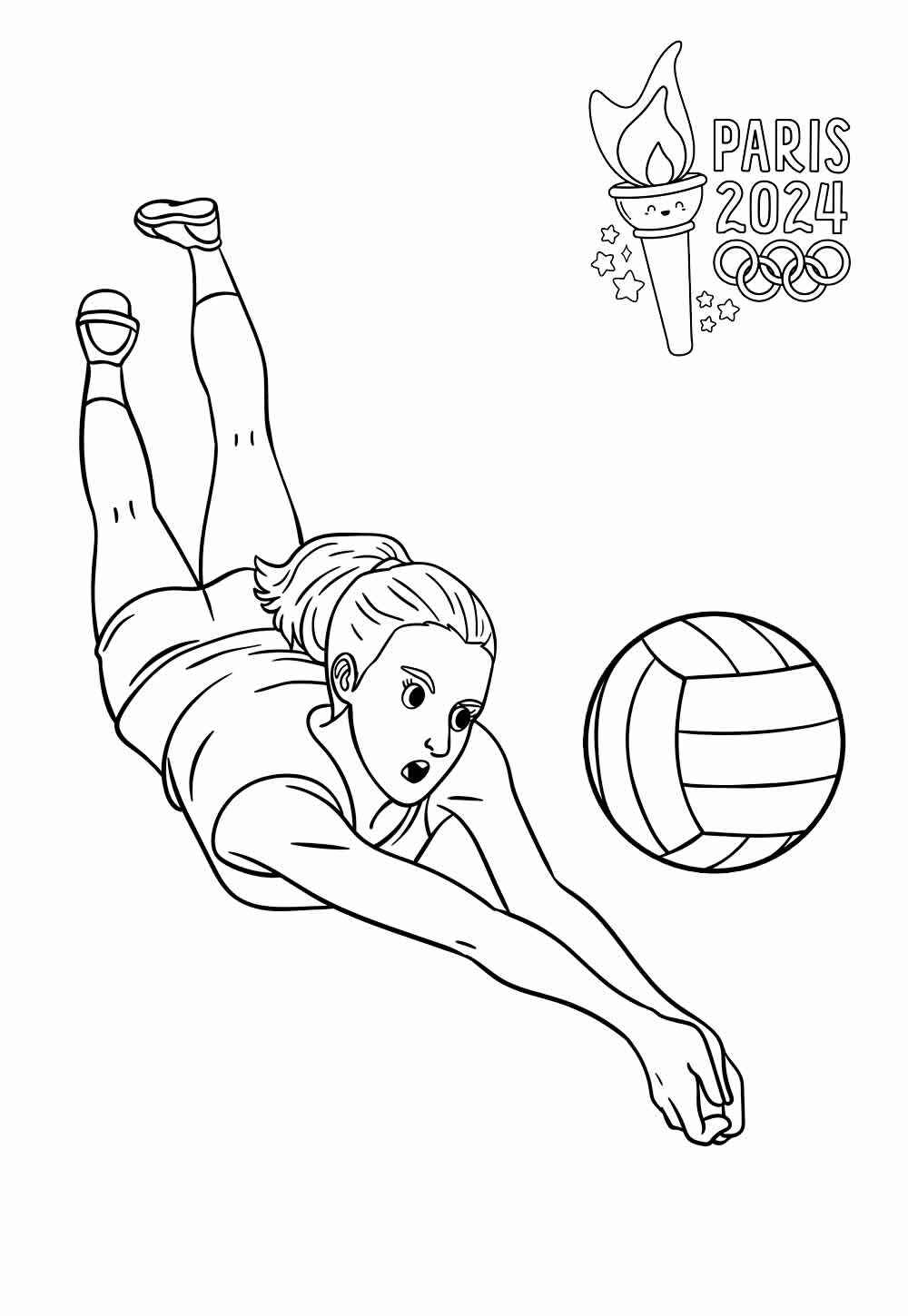 Olympische Spiele Ausmalbilder 477