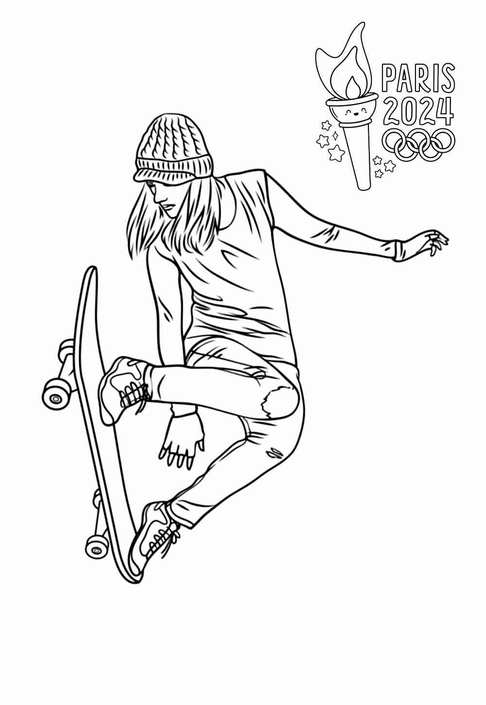 Olympische Spiele Ausmalbilder 594