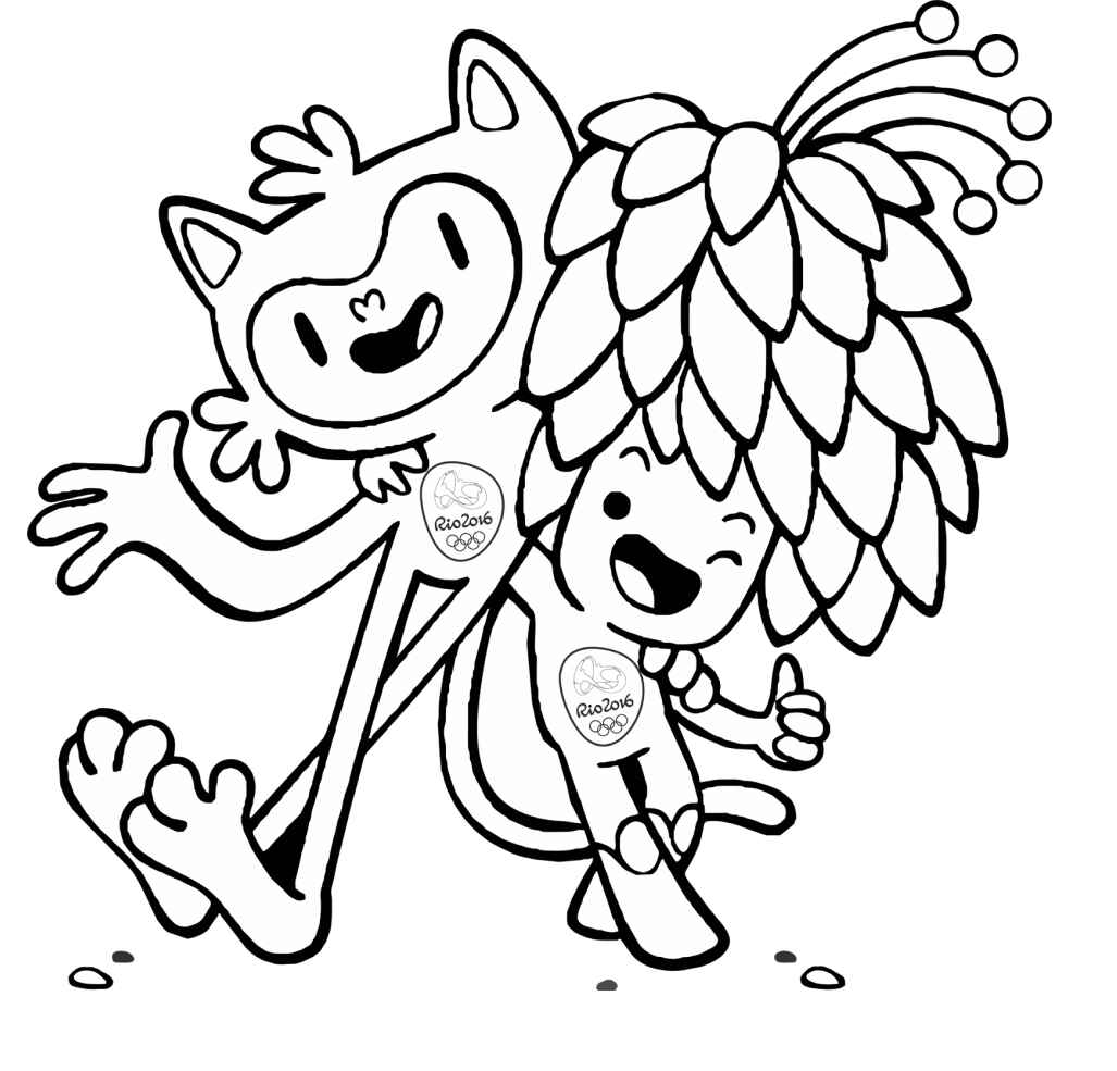 Olympische Spiele Ausmalbilder 617