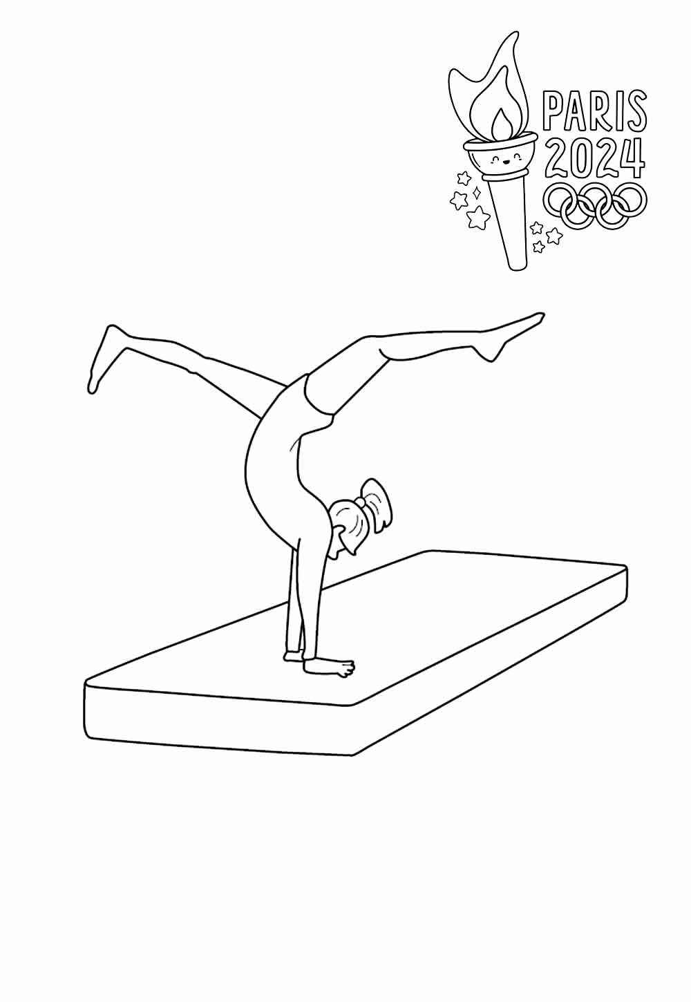 Olympische Spiele Ausmalbilder 724