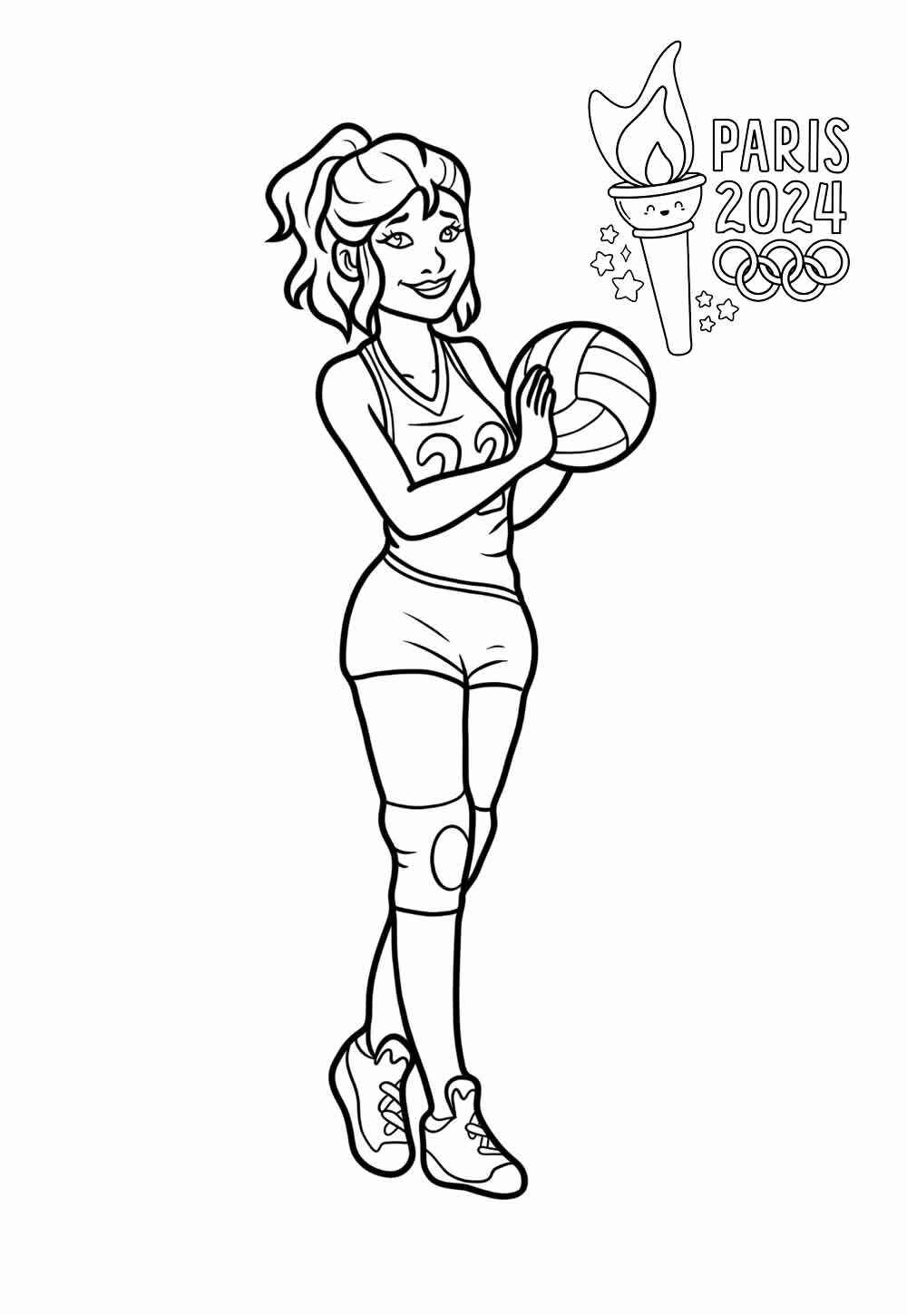 Olympische Spiele Ausmalbilder 744