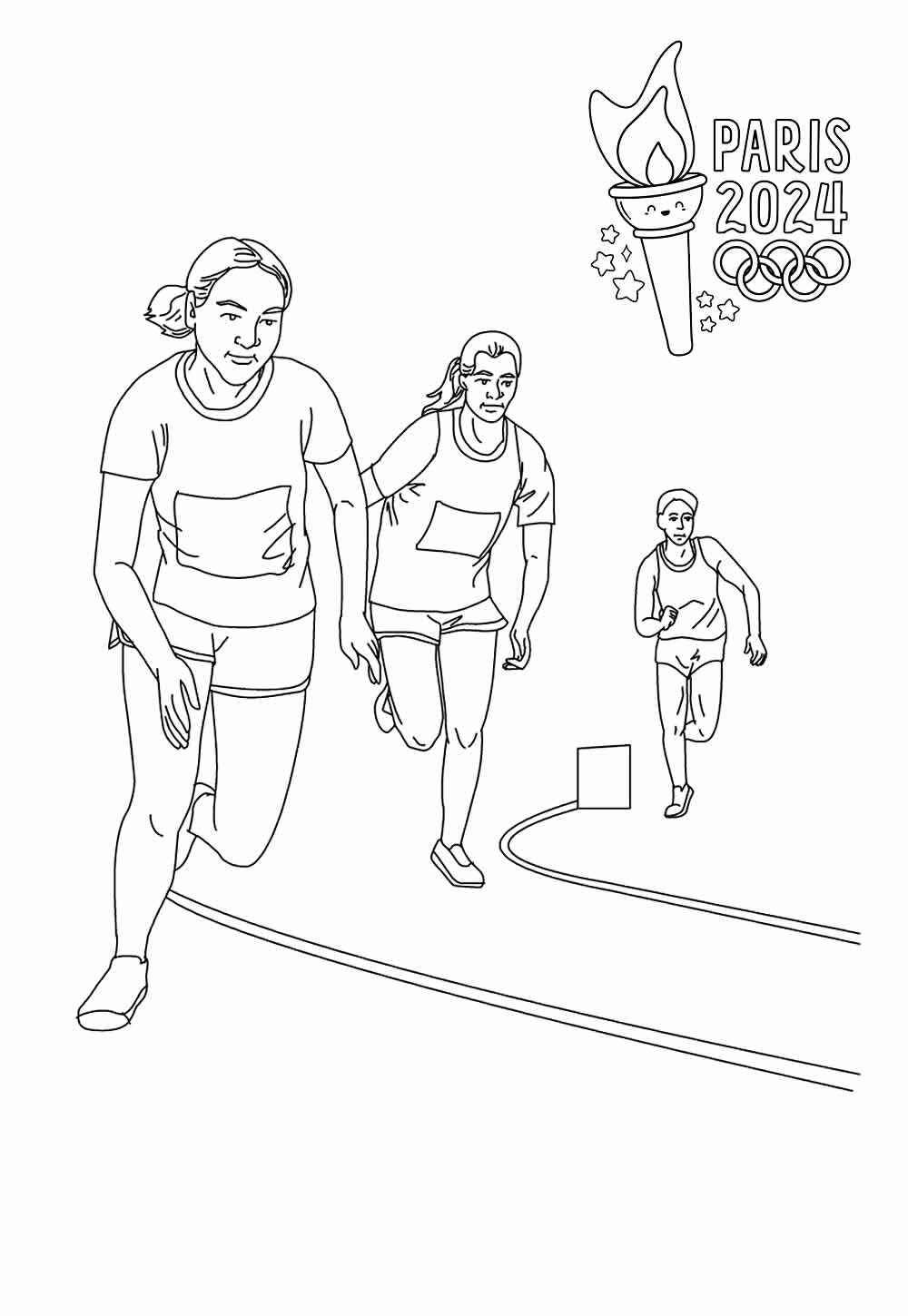 Olympische Spiele Ausmalbilder 839