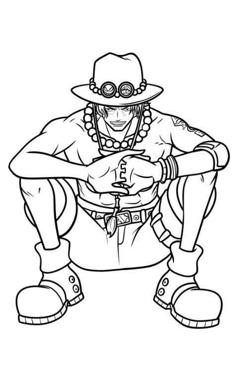 One Piece Ausmalbilder 062