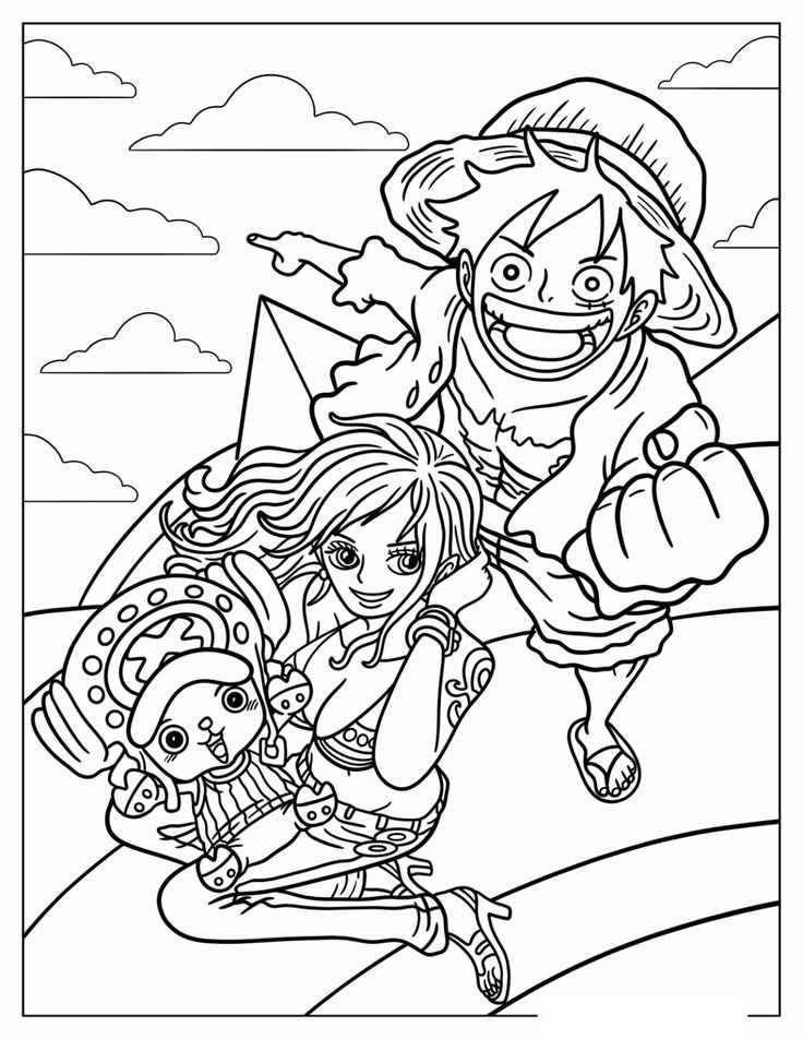 One Piece Ausmalbilder 186