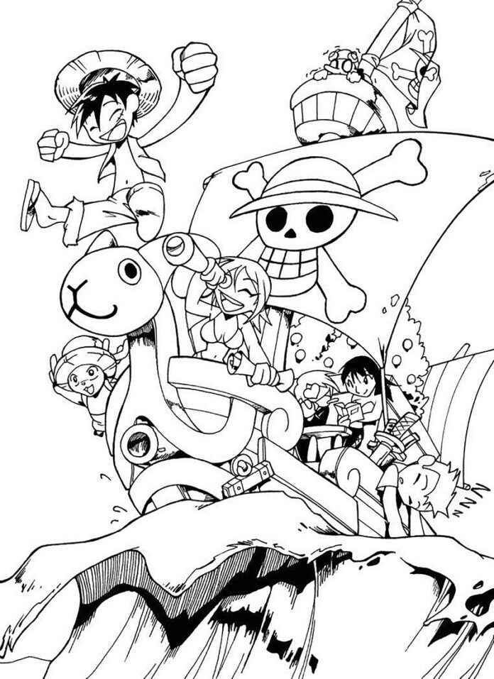One Piece Ausmalbilder 246