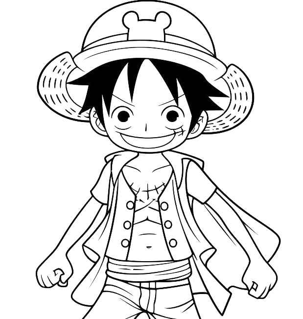 One Piece Ausmalbilder 555