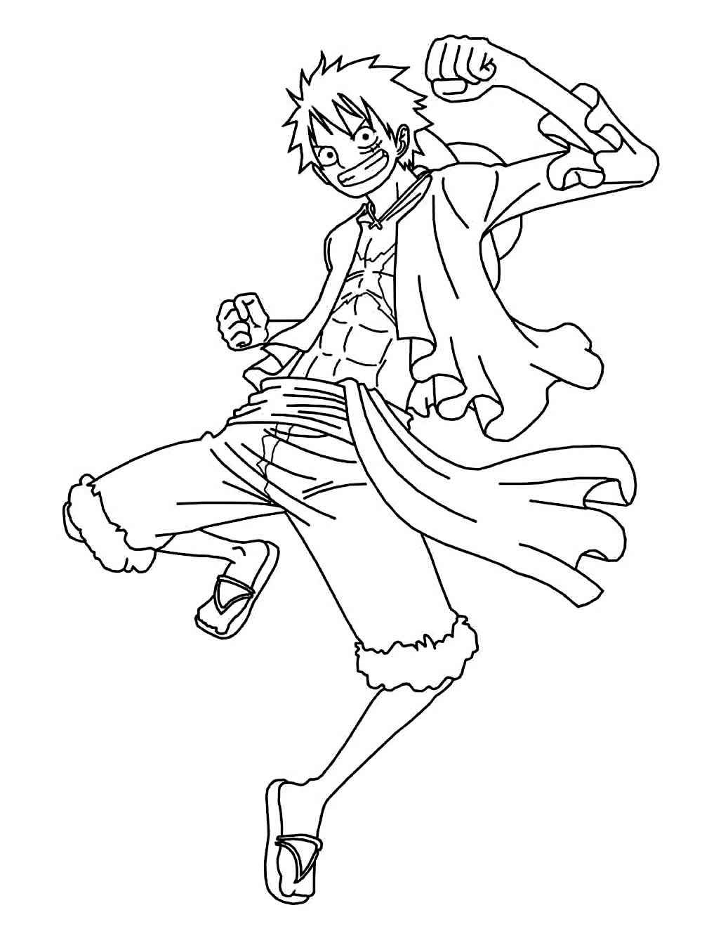 One Piece Ausmalbilder 801