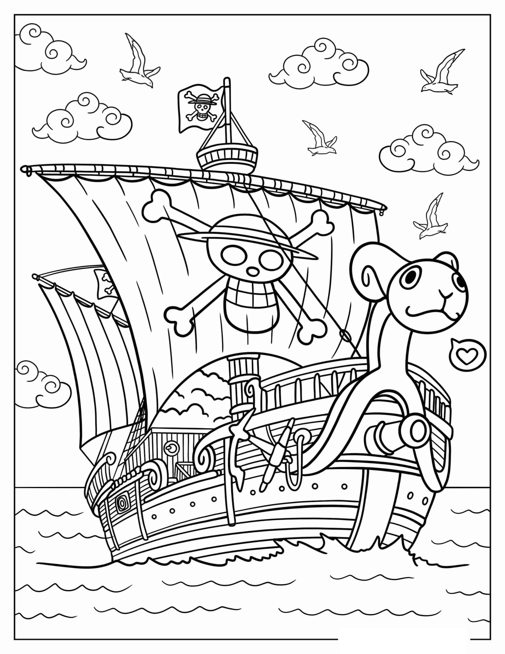 One Piece Ausmalbilder 944