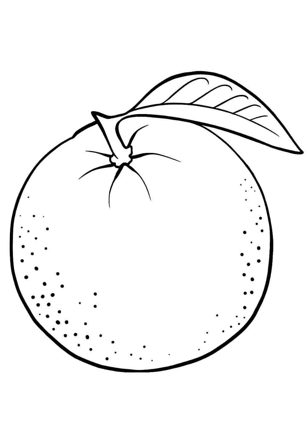 Orange Ausmalbilder 538