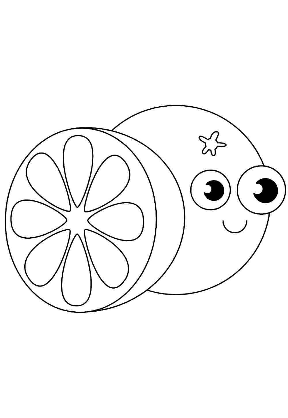 Orange Ausmalbilder 898