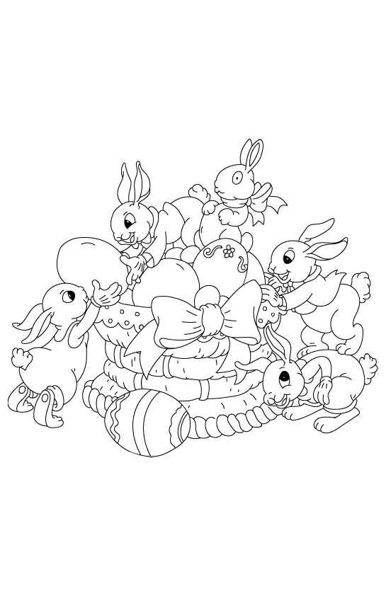 Ostern Ausmalbilder 284