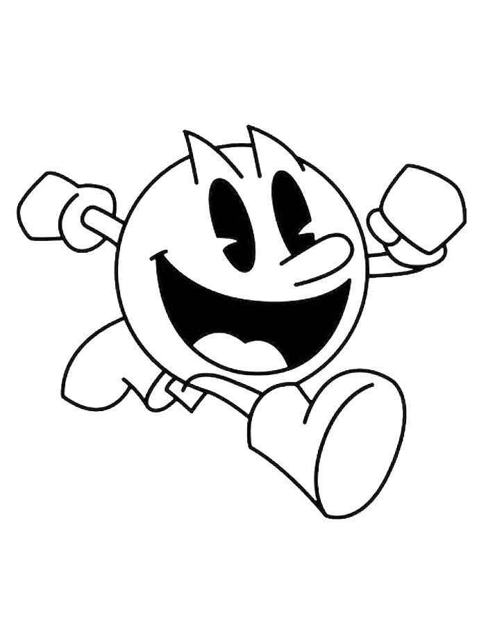 Pacman Ausmalbilder 161