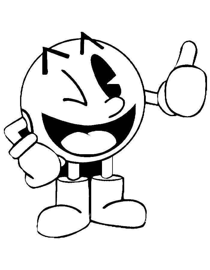 Pacman Ausmalbilder 595