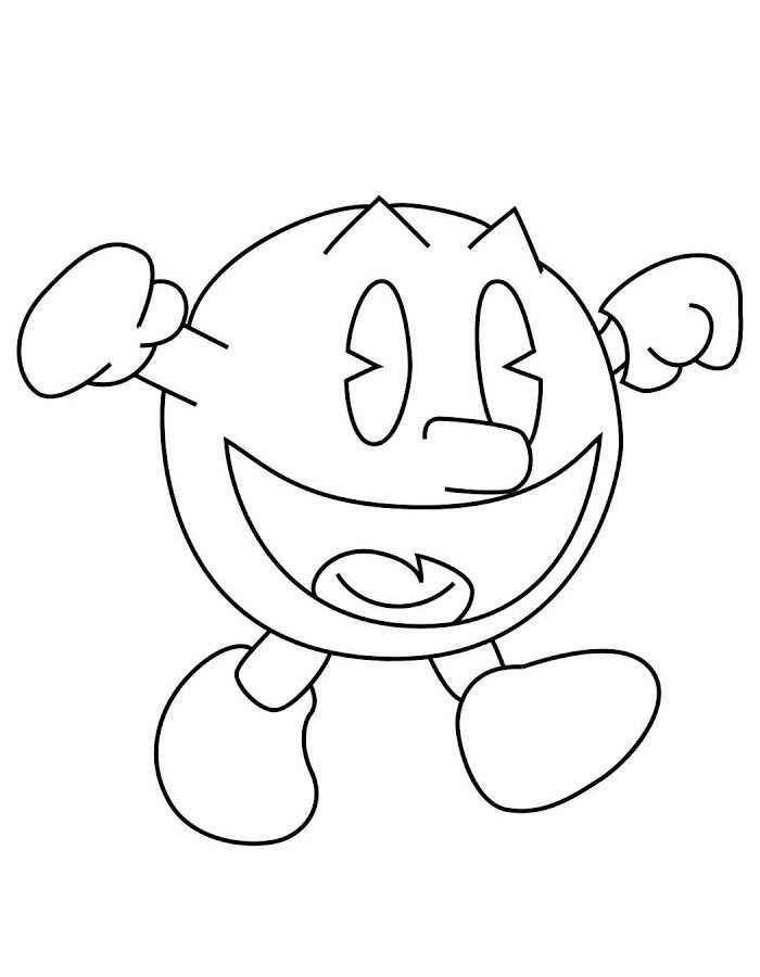 Pacman Ausmalbilder 596